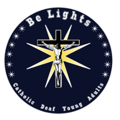 Catholic Deaf Young Adults — Be Lights logo